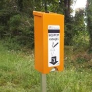 Asbakdispenser Provincie Oost-Vlaanderen